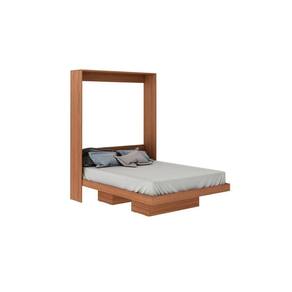 Cama De Casal Articulada Dobrável Multifuncionalcm8016 Amêndoa - Tecno Mobili