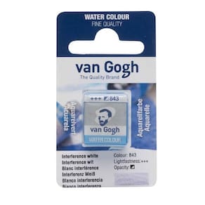 Aquarela Pastilha Talens Van Gogh 843 Interference White