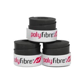 Overgrip Polyfibre Omnigrip 0.6mm - Pack com 03 Unidades Preto