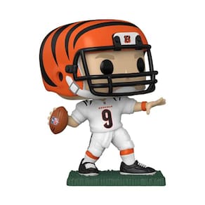POP NFL: Bengals - Joe Burrow (uniforme de fora), multicolorido,