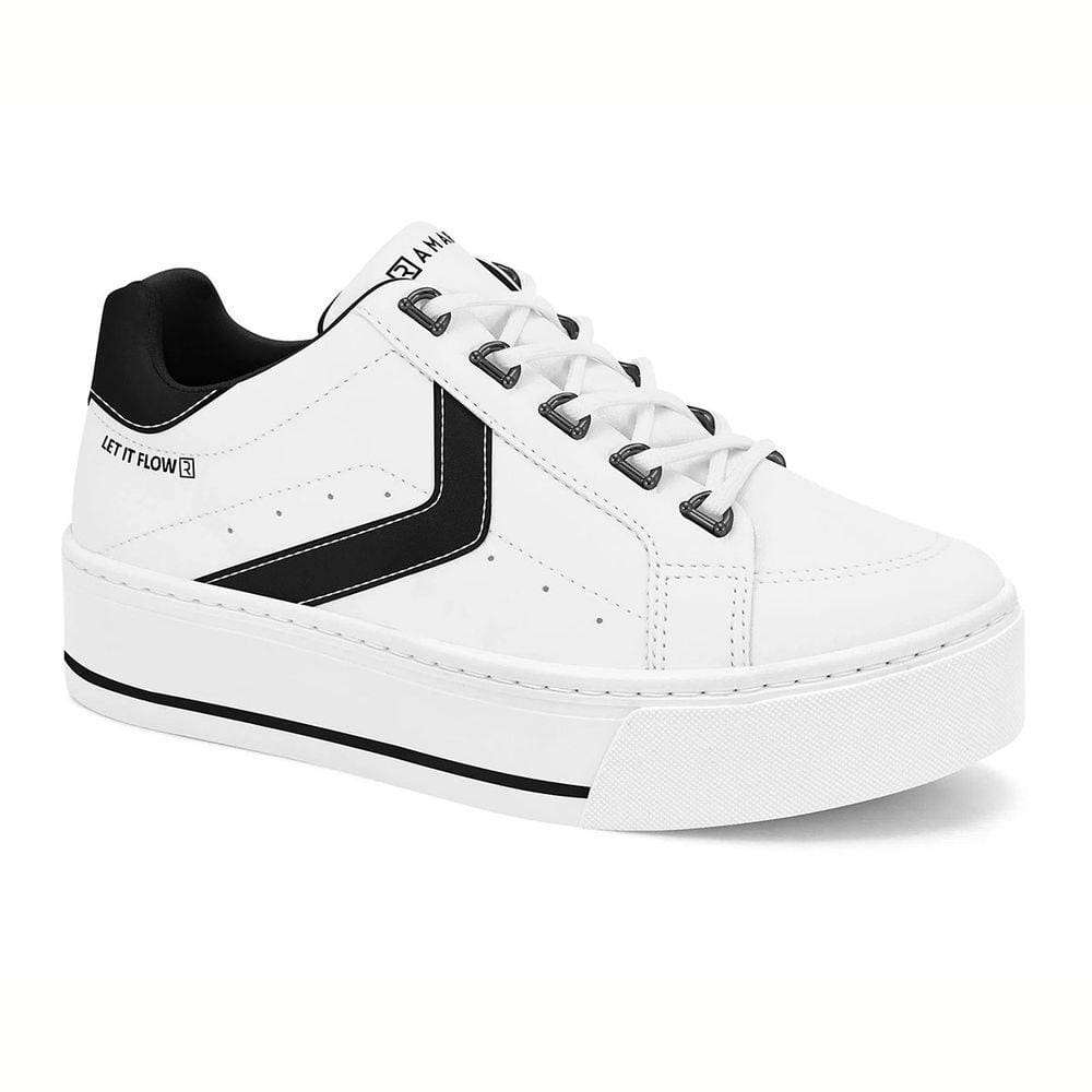 Tênis Ramarim Let It Flow Feminino - Branco e Preto