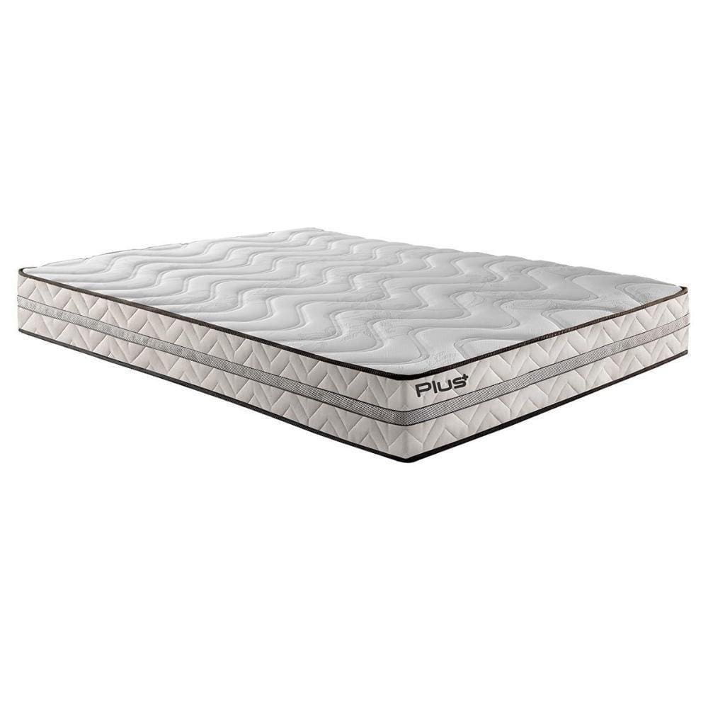 Colchão Queen Espuma D33 Pasquale Plus Euro Pillow Clean (158X198X25) - Paropas
