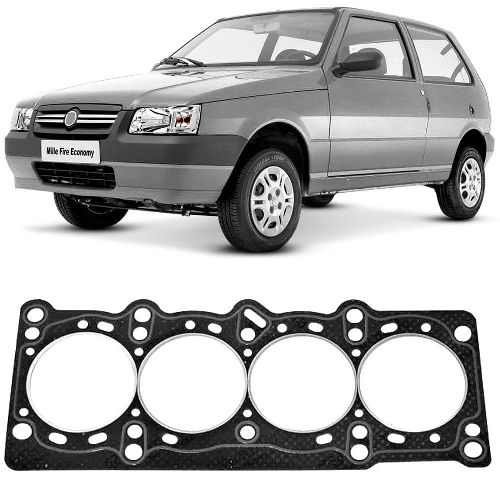 Junta Cabeçote Motor Uno Palio Siena 1.0 1.3 8v 2001 a 2017