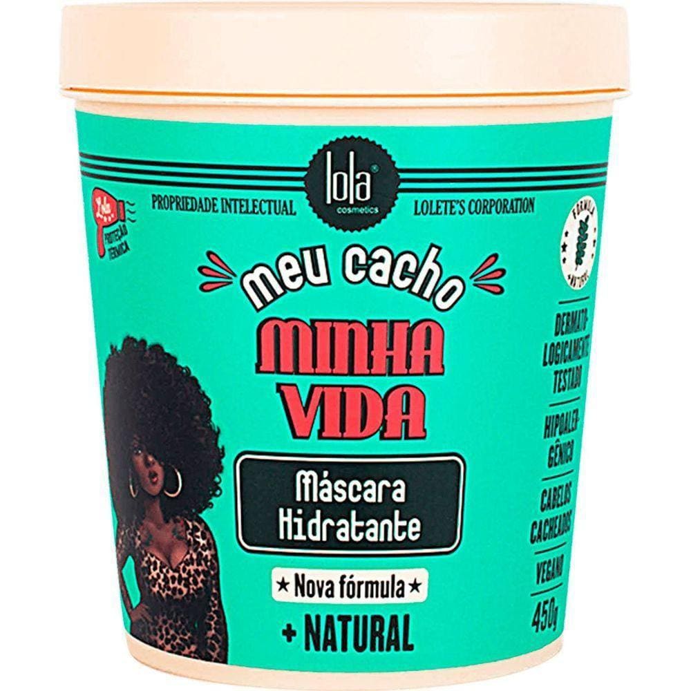 Máscara Capilar Meu Cacho Minha Vida Lola Cosmetics 450Gr