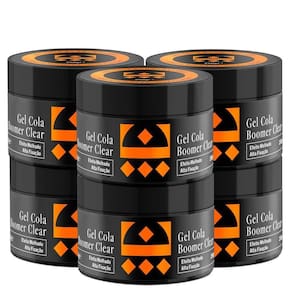 Kit 06 Gel Cola Boomer Clear Embaixador 250G