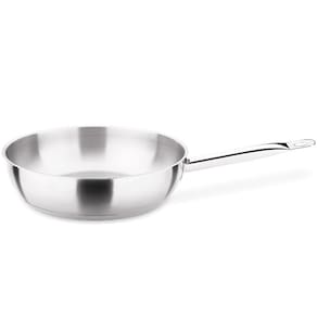 Frigideira Funda 28cm em Aço Inox com Fundo Triplo e Cabo Performance Hércules Indução