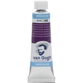 Tinta Aquarela Talens Van Gogh 592 Quinacridone Purple Red 10ml 20015921