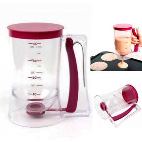 Medidor Dosado Dispenser De Massas para Cupcake Panquecas Bolo Confeitaria 900ml
