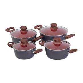 Jogo Panela Caçarola Nano Cerâmica Antiaderente TV 16 a 22cm