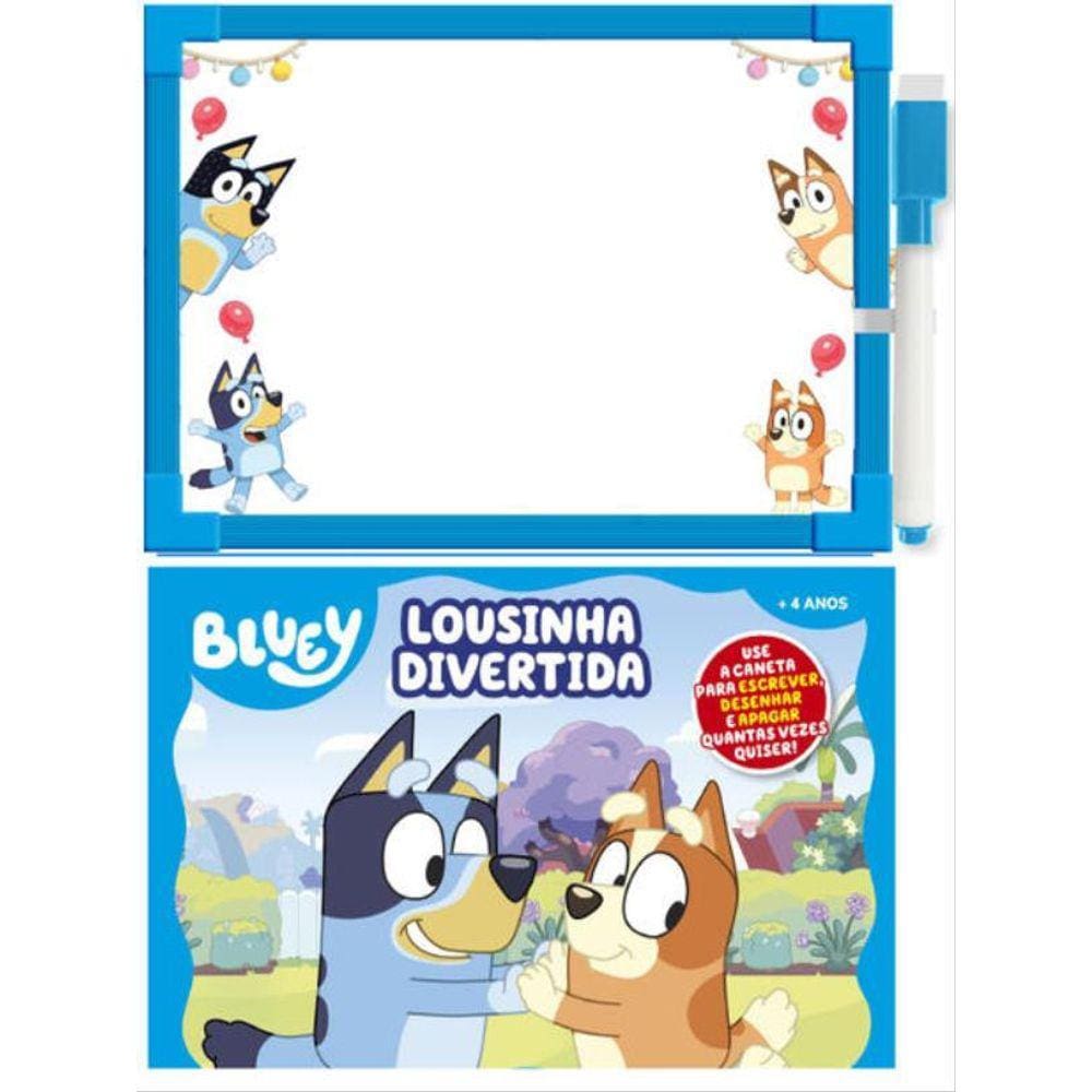 Bluey Lousinha Divertida - Alfabeto