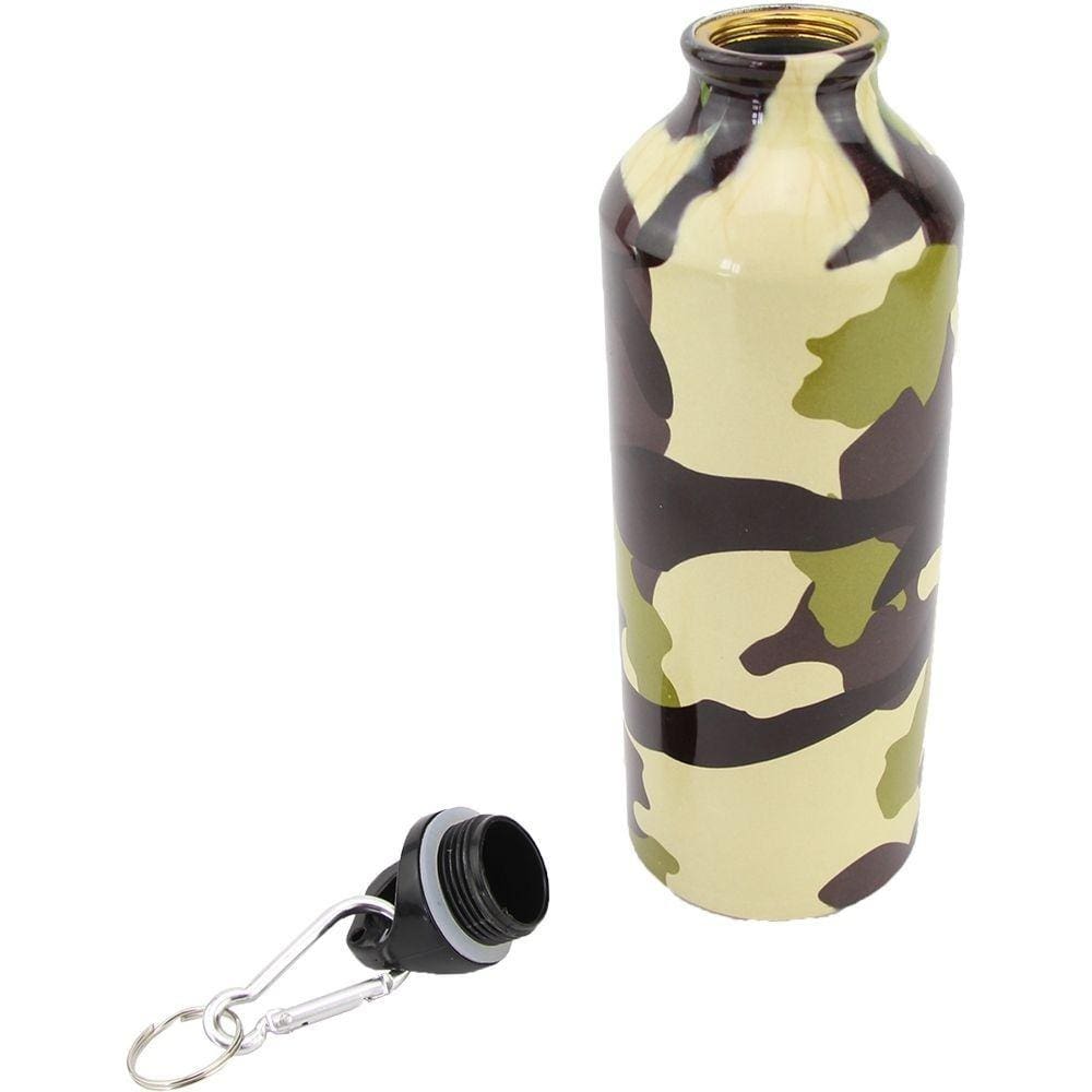 Squeeze Exercito Academia Garrafa Mosquetão Rosqueavel 500ml