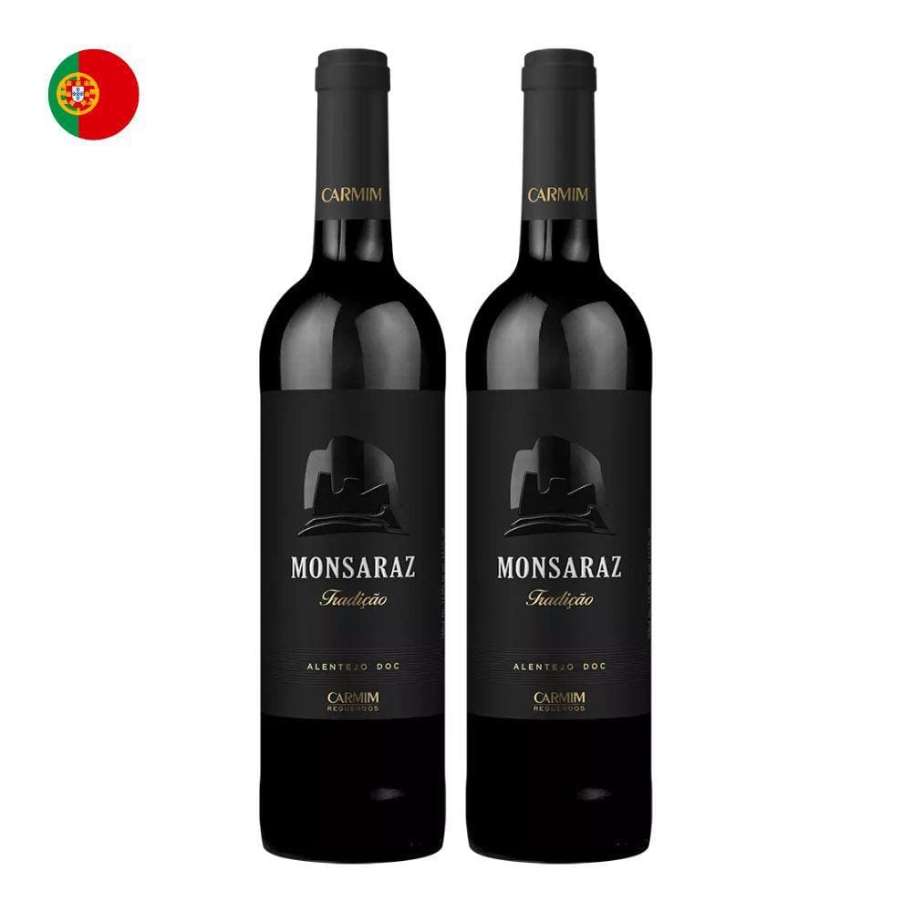 Kit 2 Vinhos Monsaraz DOC Tinto Portugal 750ml