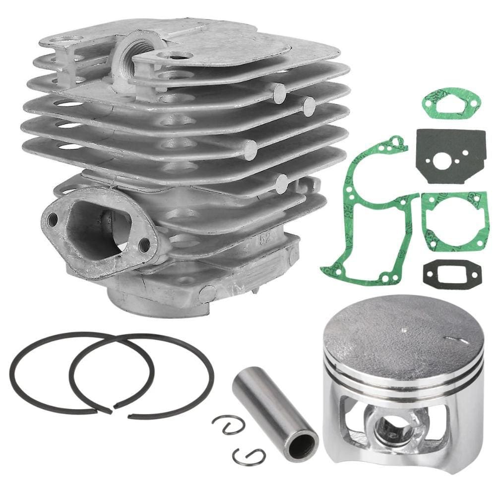 Kit Cilindro Pistao Anéis Juntas Para Motosserra 52cc 5200 45mm