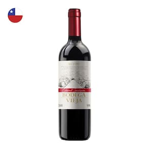Vinho Bodega Vieja Cabernet Sauvignon Tinto Chile 750ml