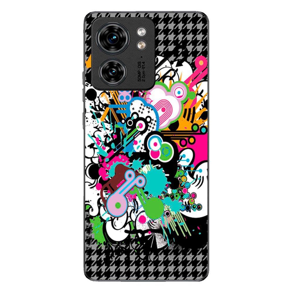Capa Adesivo Skin022 Verso Para Motorola Edge 40