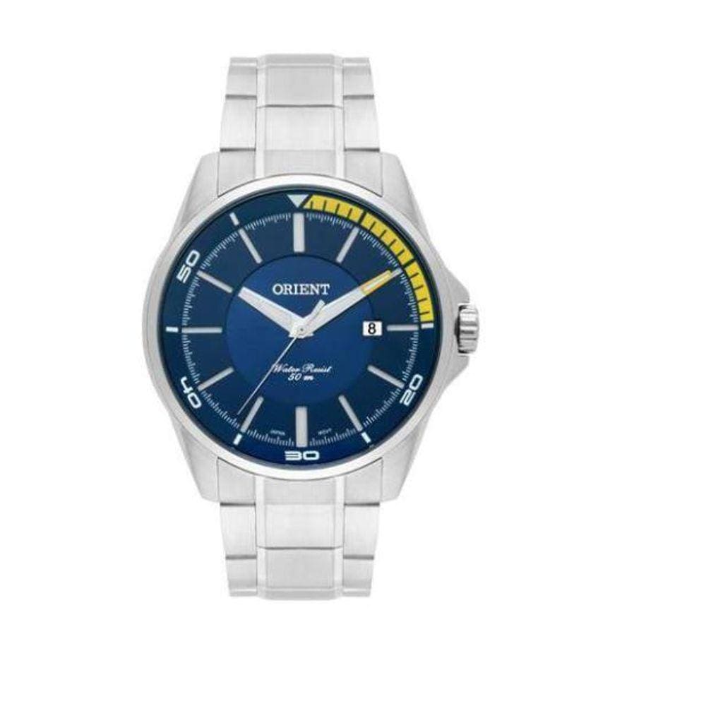 Relógio Masculino Orient MBSS1296 D1SX Analógico Prata