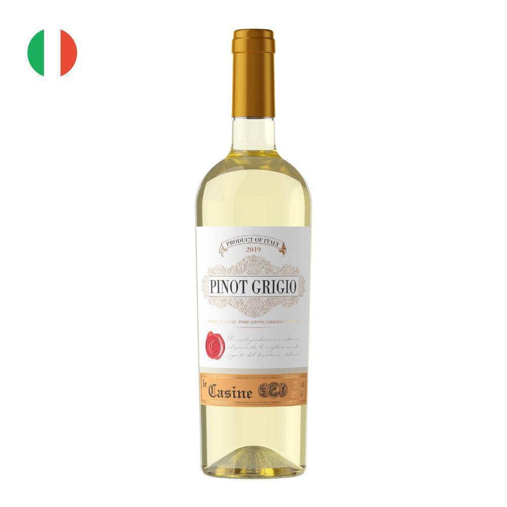 Vinho Le Casine Pinot Grigio Branco Itália 750ml