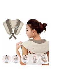 Massageador Cervical Ombros Lombar Pescoço  Colete Shiatsu