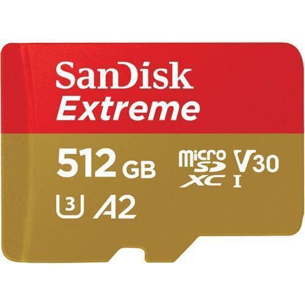 Cartão De Memória Extreme Micro Sd Xc 512Gb Uhs-I 190Mb/S