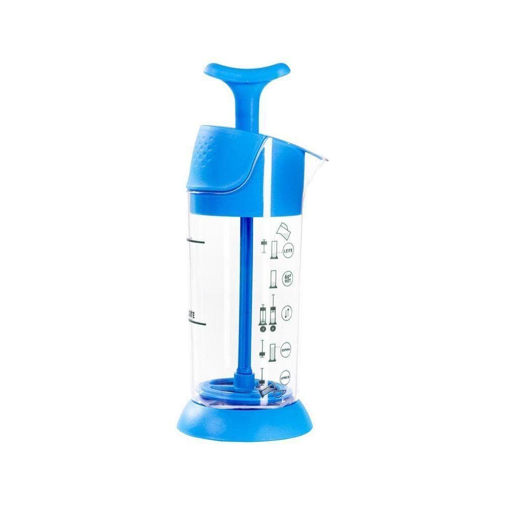 Espumador De Leite Cremeira 200ml - Pressca Azul