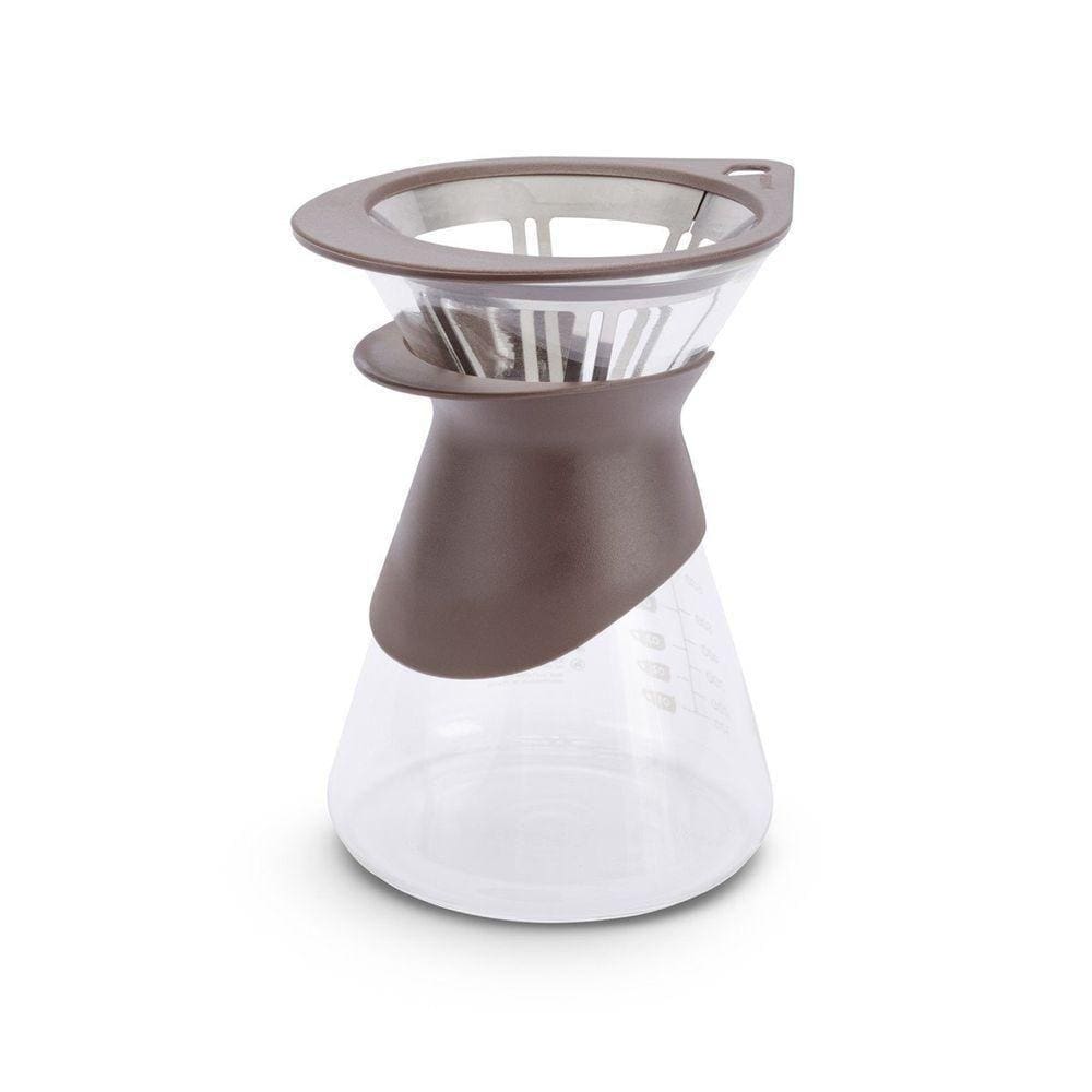 Kit Cafeteira Jarra Com Filtro 600ml - Pressca Marrom