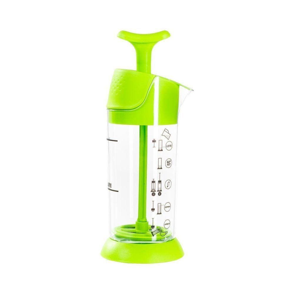 Espumador De Leite Cremeira 200ml - Pressca Verde