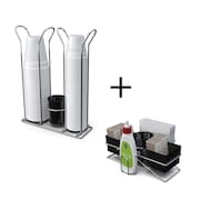 Suporte Para Copo Preto - Porta Copos Simples E Prático