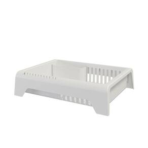 Escorredor De Louça Em Plástico Smile - Stolf Branco