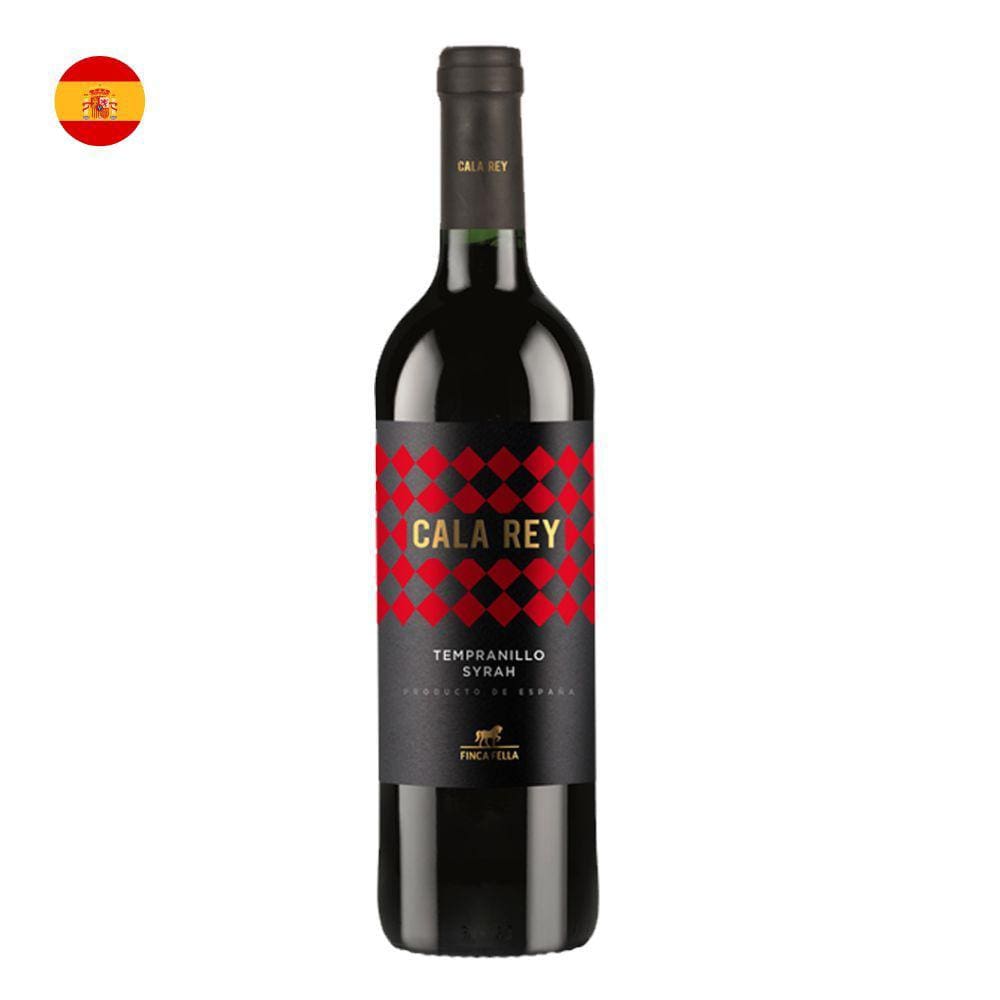 Vinho Cala Rey Tempranillo/Syrah Tinto Espanha 750ml