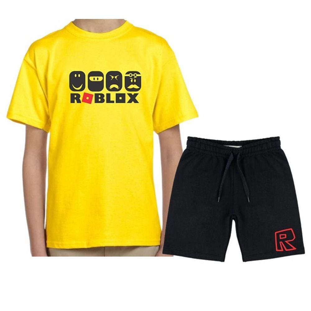 T shirt roblox camisa  Black Friday Casas Bahia