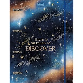 Fichário Caderno Argolado Grande Universitário MAGIC c/ Elástico 80 Folhas Tilibra | Cadernos | Fichários