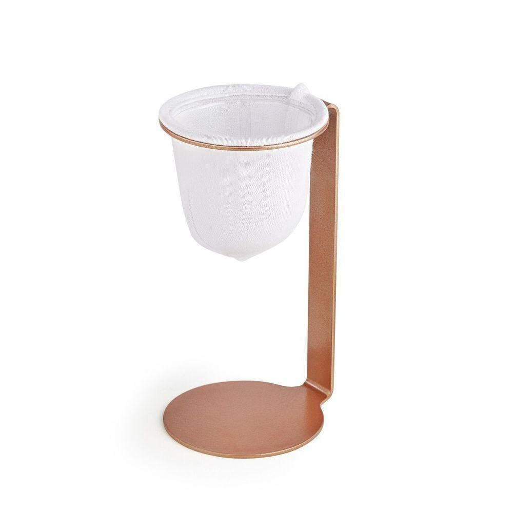 Mini Coador De Café Individual - Pressca Bronze