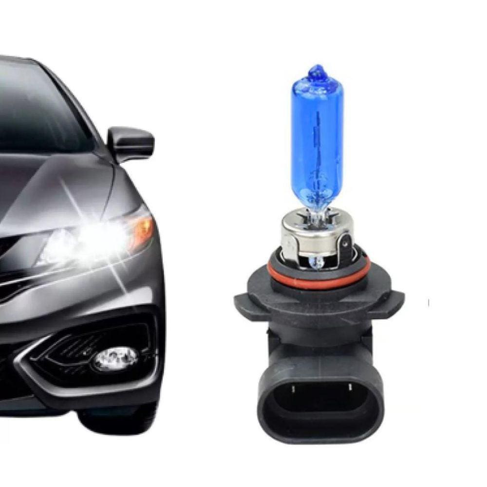 Lampada Super Branca 12V Hb3 9005 60W 8500K Automotiva