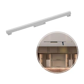 Luminária Difusa Mag. Branca 36W C. Inferior P/ Perfil K20 DS9972 Delis ST2804