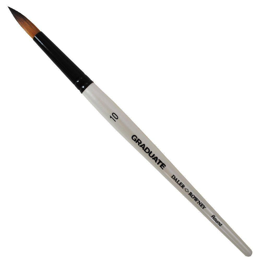 Pincel Daler Rowney Graduate Round (Redondo) 10 Sintético 212185010