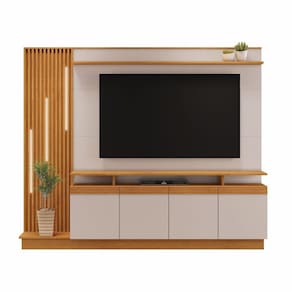 Home Absoluto para TV até 65 Polegadas JCM Movelaria - Cinamono Off White