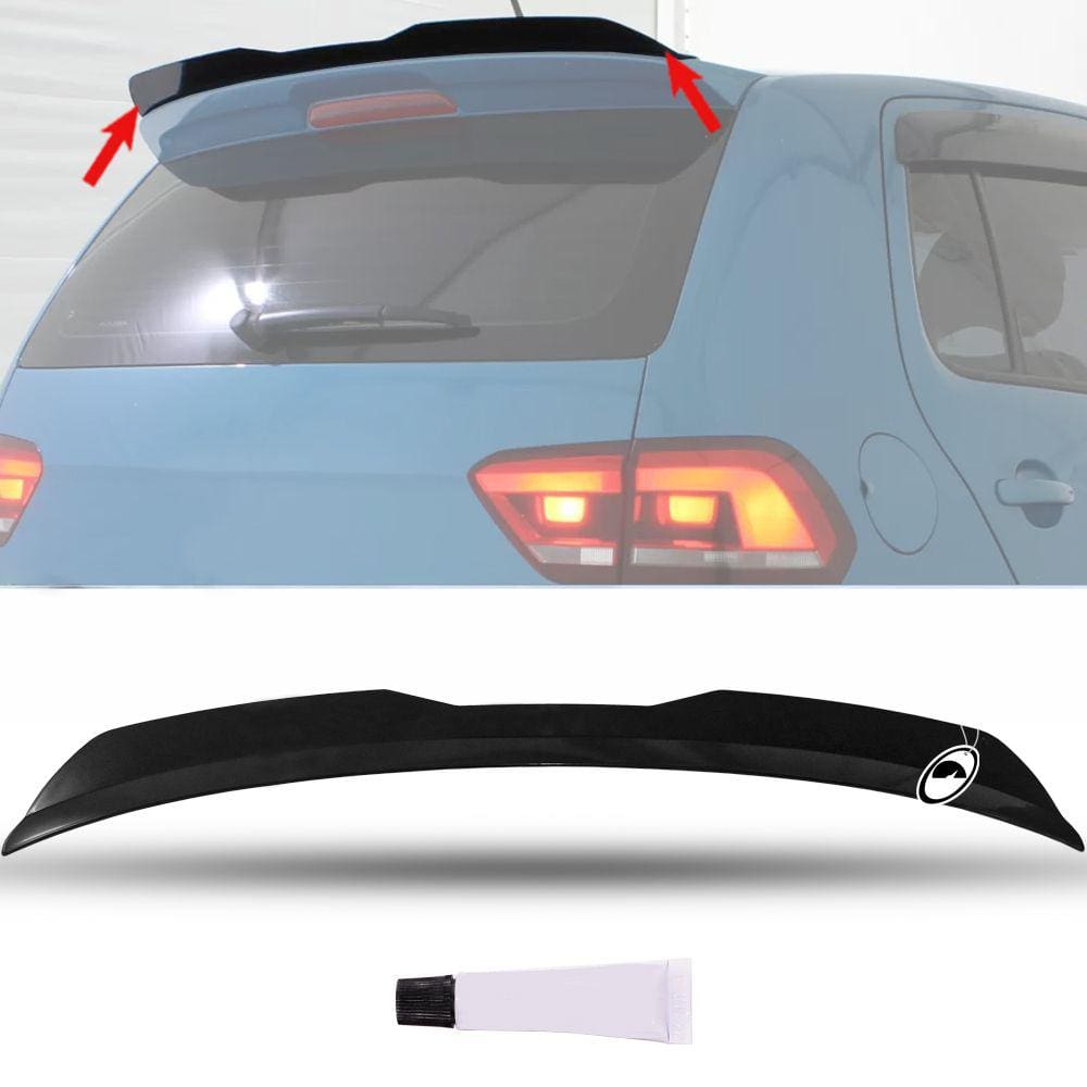 Aerofólio Traseiro Universal TG Poli Black Piano Hatch Aero Lip