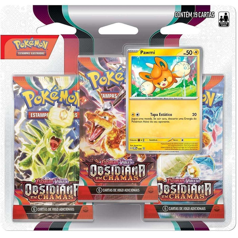 Lote Pack 100 Cartas Pokémon Aleatórios sem Nenhuma Repetida