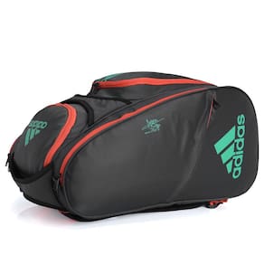 Raqueteira Adidas Multigame Para Padel e Beach Preta Menta e Laranja