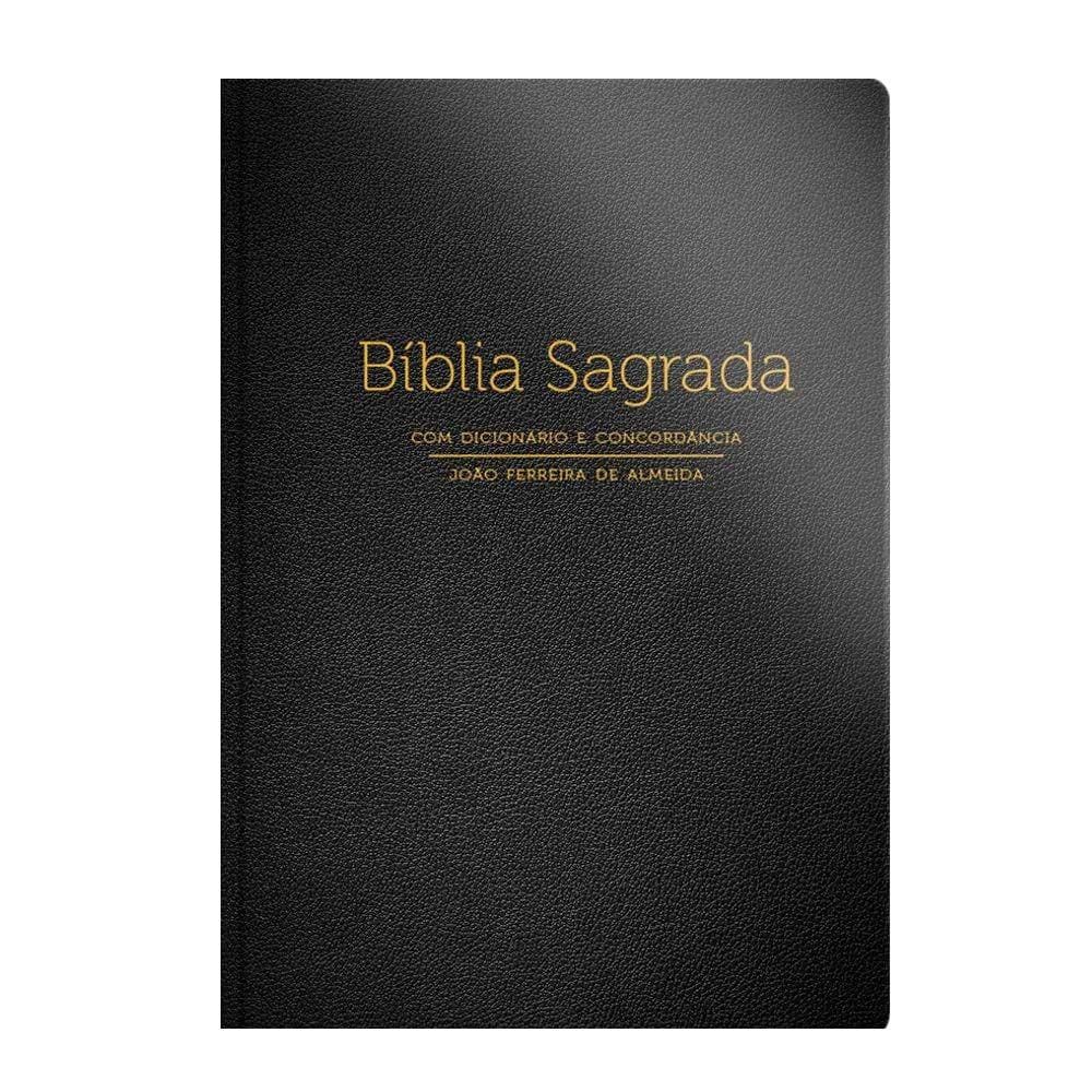 Biblia ARC Extra Gigante - Dicionário e Concordância - Luxo Preta
