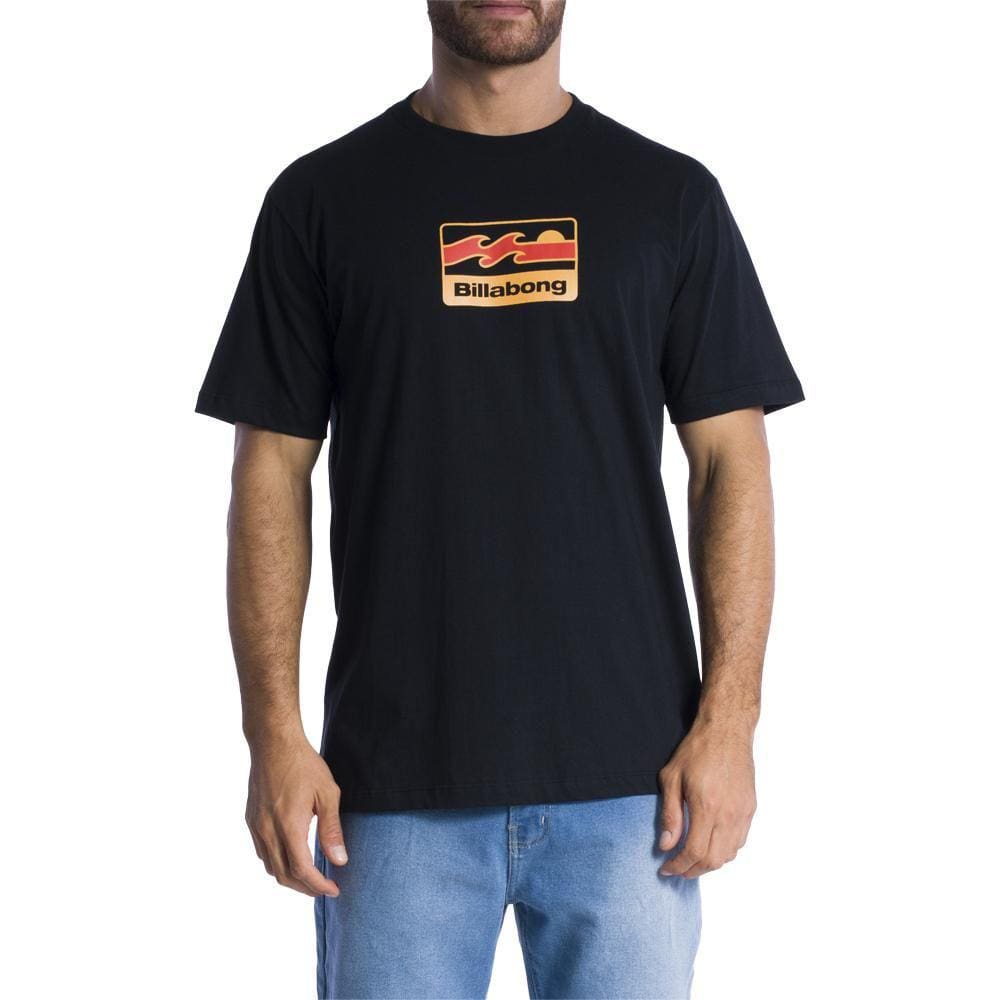 Camiseta Billabong Walled III SM24 Masculina Preto