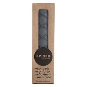 Undergrip Spider Normal com Copinho - Para Raquetes Beach Tennis e Padel Cinza