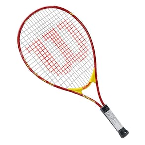 Raquete de Tênis Juvenil Wilson US Open 23 Vermelha e Amarela