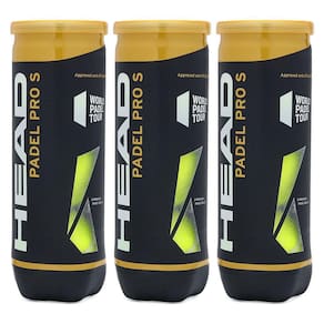 Bola de Padel Head Pro S Pack com 03 Tubos