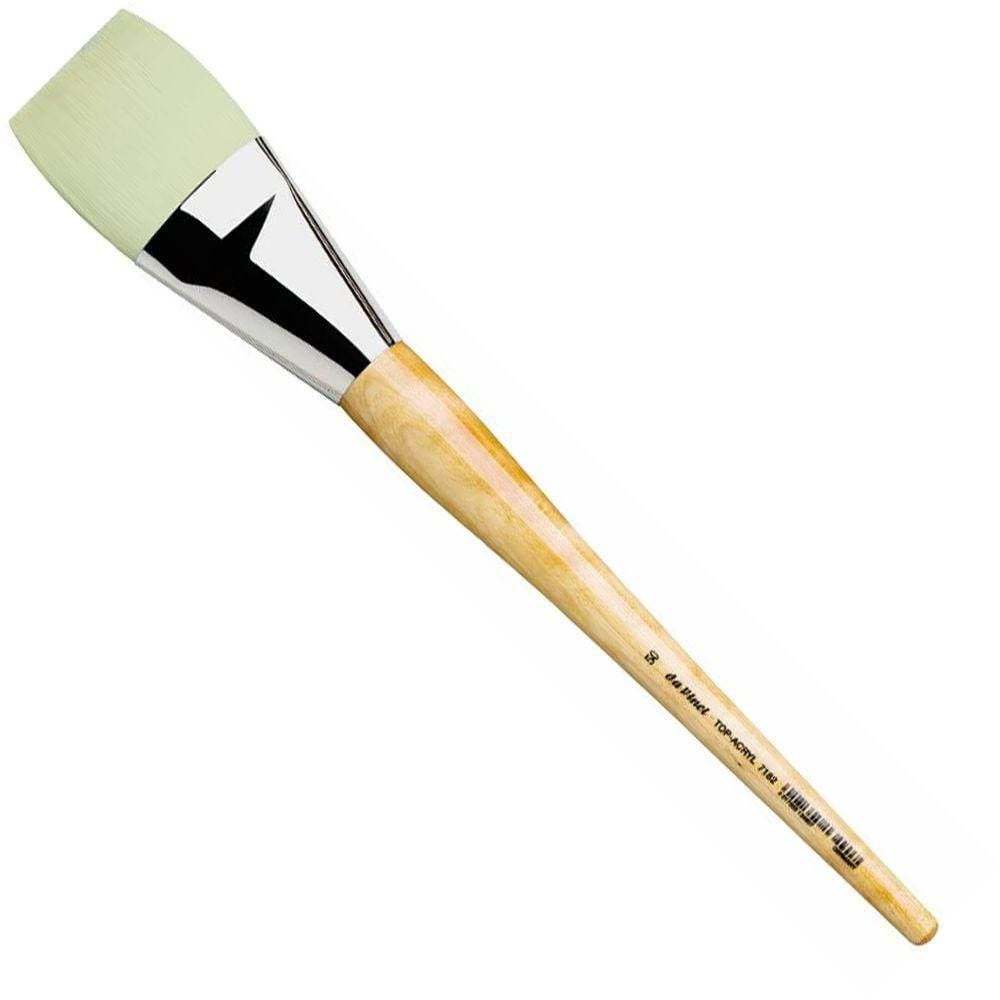 Pincel Da Vinci Top-Acryl Chato 50 Fibra Sintética Série 7182