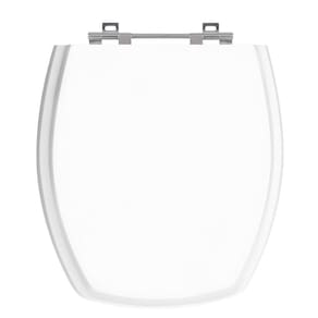 Assento Poliéster Laminado Thema Branco Tampa para Vaso Incepa