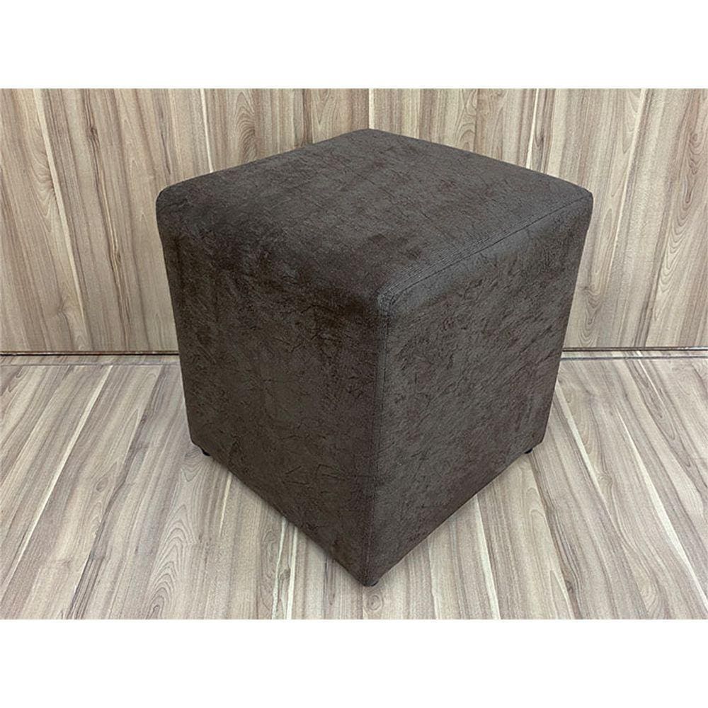 Puff Decorativo Marrom 603 Alpoim