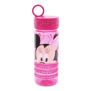 Garrafa Garrafinha Infantil Menina Rosa Minnie Mouse - 500ml
