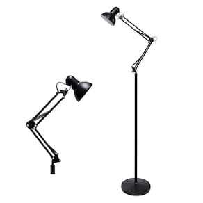 Luminaria Chao Articulavel Flexivel Piso Abajur Pedestal Lustre Sala Quarto Escritorio Iluminaçao Multiuso