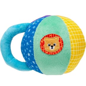 Bola Plush Pelúcia Com Chocalho Brinquedo Bebês 16978 Buba